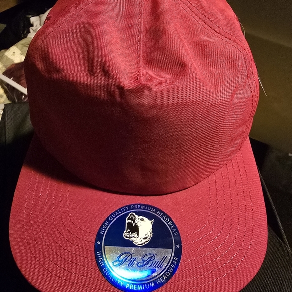 Red Men's Cap - Picture 1 of 5